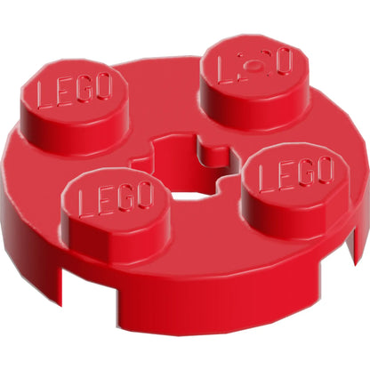 Part 4032 - Plate, Round 2 x 2 with Axle Hole