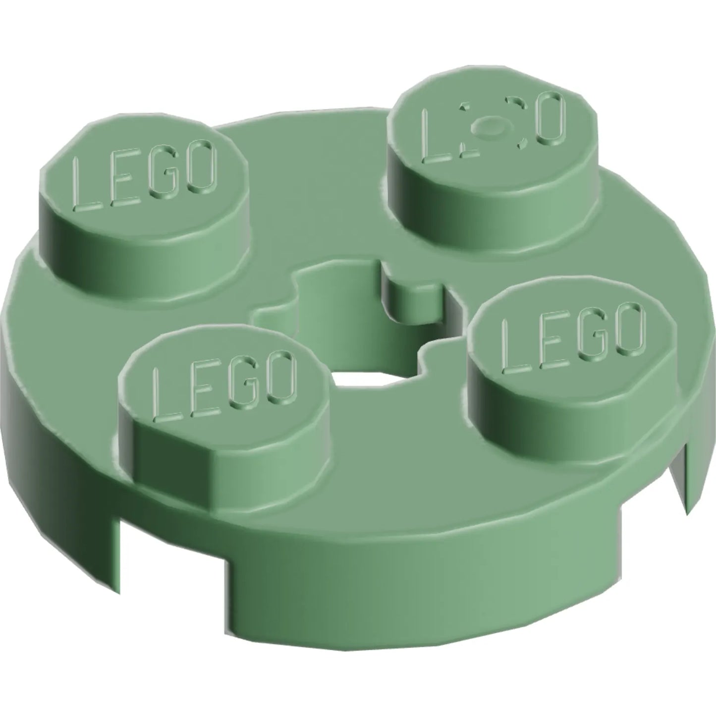 Part 4032 - Plate, Round 2 x 2 with Axle Hole