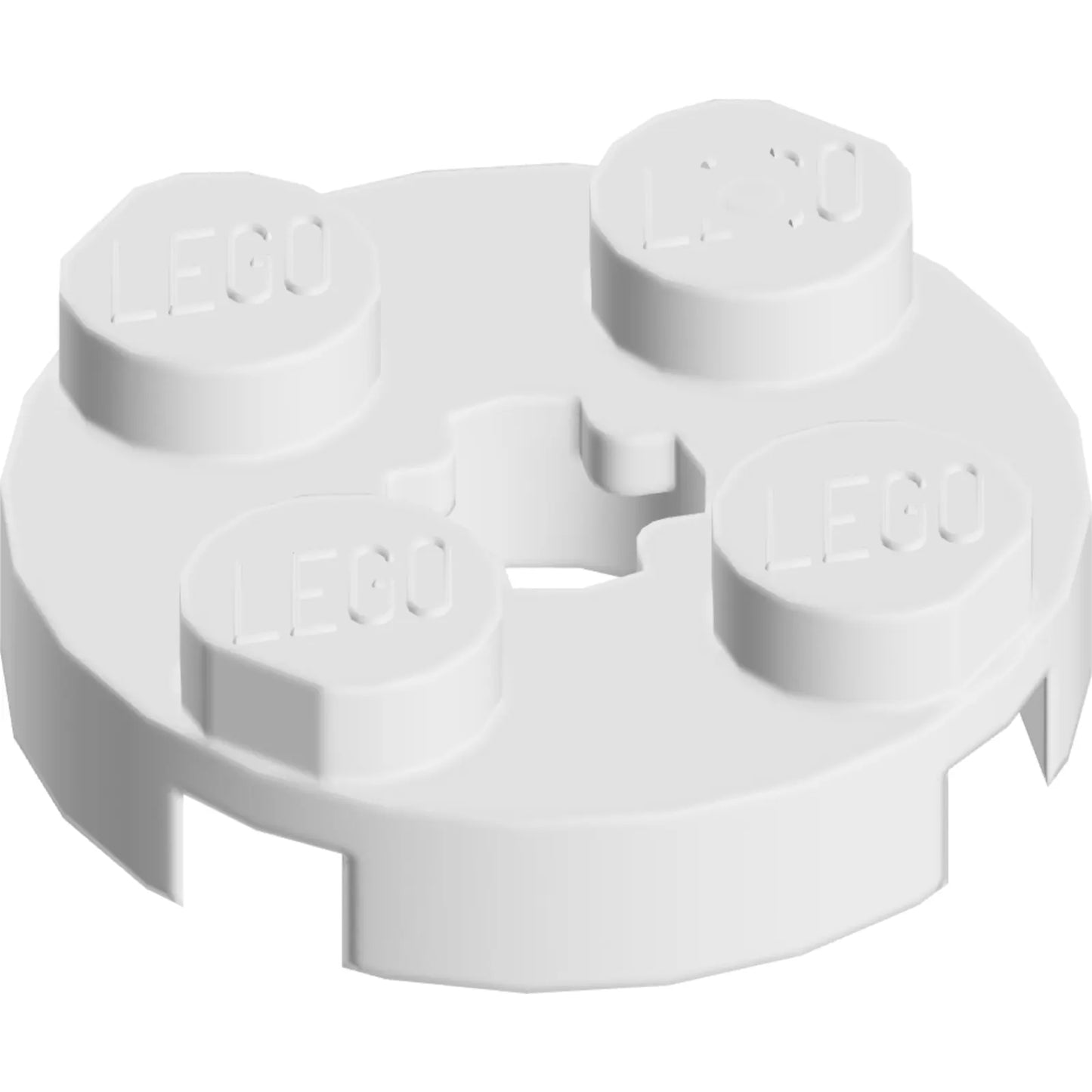Part 4032 - Plate, Round 2 x 2 with Axle Hole