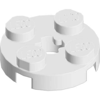 Part 4032 - Plate, Round 2 x 2 with Axle Hole