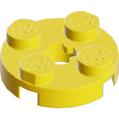 Part 4032 - Plate, Round 2 x 2 with Axle Hole