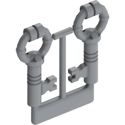 Part 40359 - Minifigure, Utensil Keys, 2 on Sprue