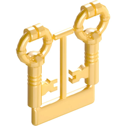 Part 40359 - Minifigure, Utensil Keys, 2 on Sprue