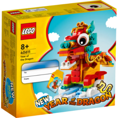 LEGO® Year of the Dragon 40611 Building Toy Set; Gift Idea for Ages 8+ (213 Pieces)