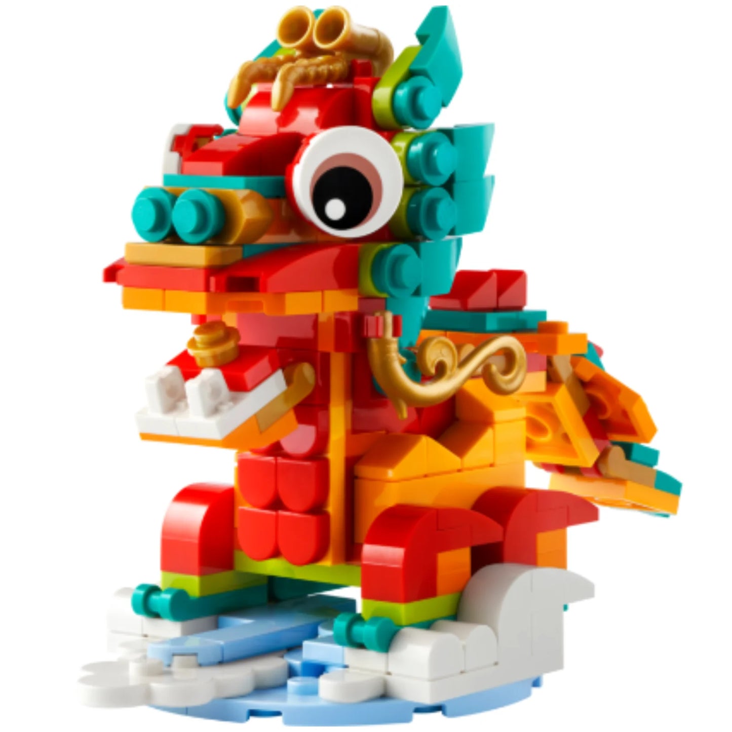 LEGO® Year of the Dragon 40611 Building Toy Set; Gift Idea for Ages 8+ (213 Pieces)