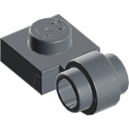 Part 4081b - Plate, Modified 1 x 1 with Light Attachment - Thick Ring