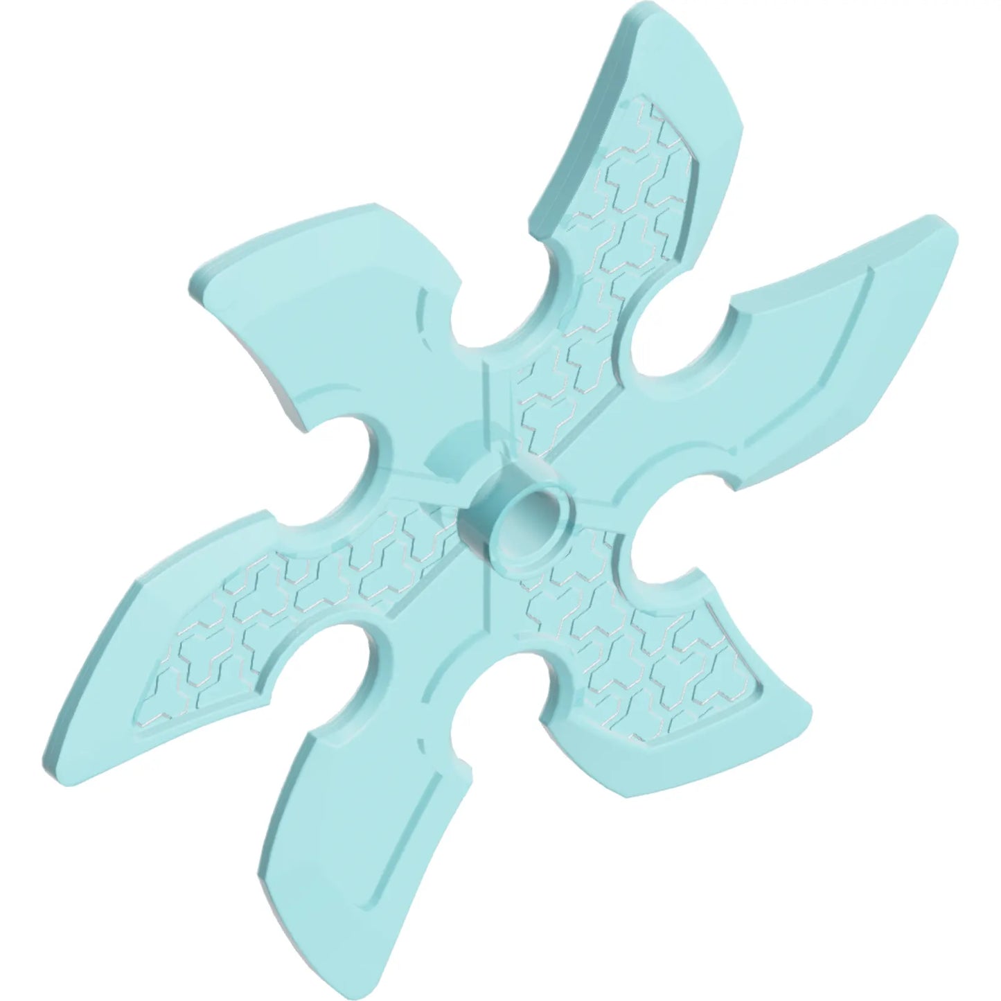 Part 41125 - Technic Circular Saw Blade with Pin Hole and Six Teeth (Large Shuriken)
