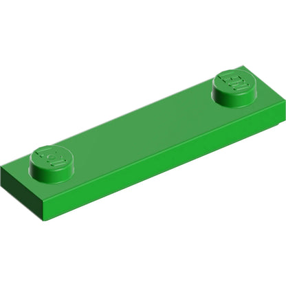 Part 41740 - Plate, Modified 1 x 4 with 2 Studs with Groove