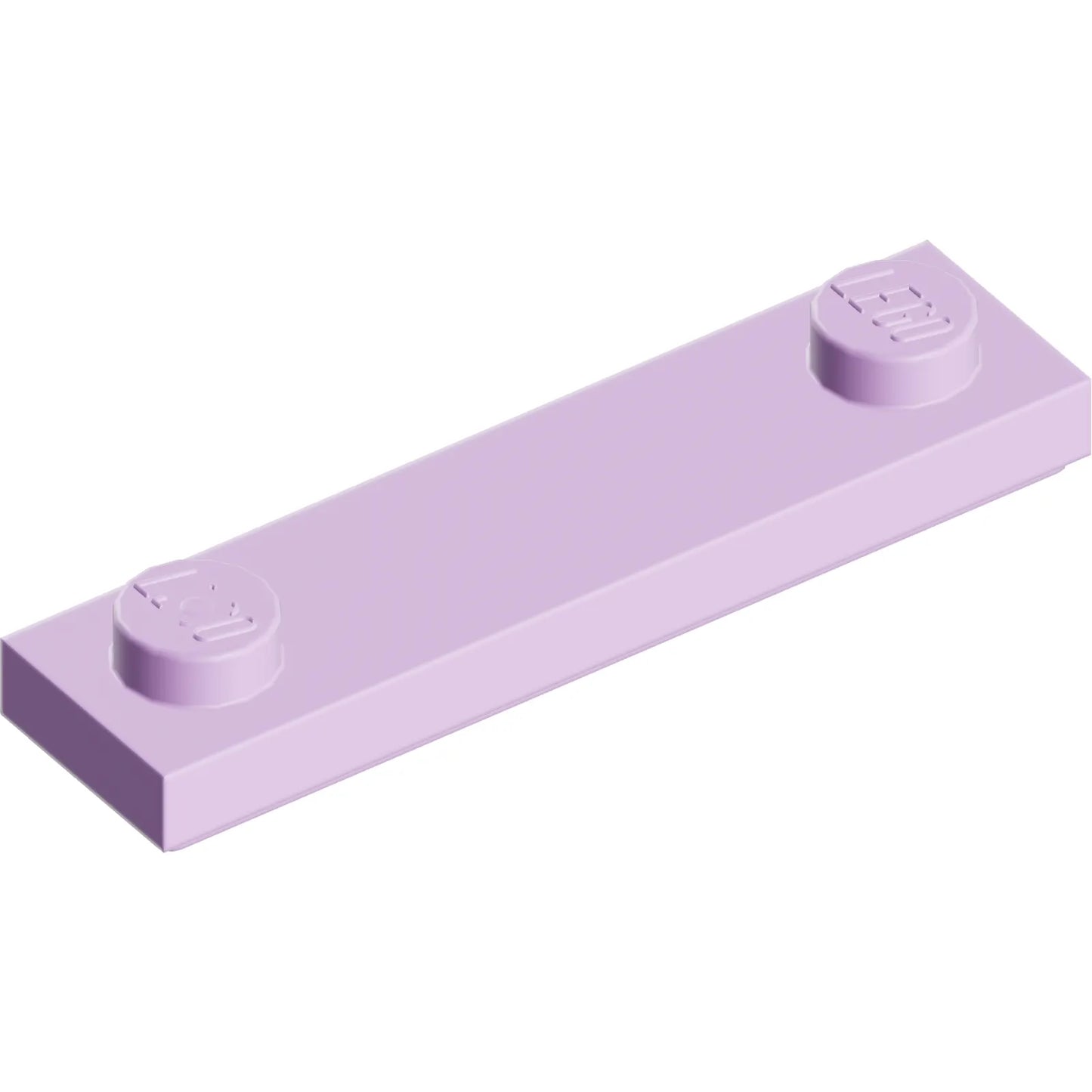 Part 41740 - Plate, Modified 1 x 4 with 2 Studs with Groove