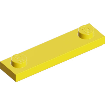 Part 41740 - Plate, Modified 1 x 4 with 2 Studs with Groove