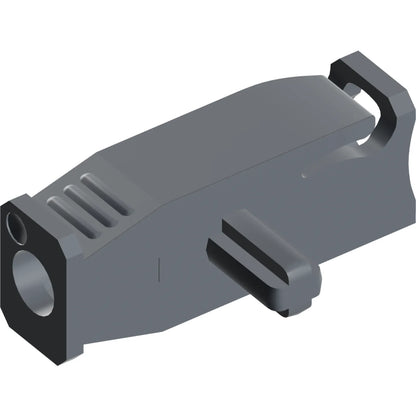 Part 41812 - Projectile Launcher, 4 x 2 x 1 with Bottom Axle (For 1 x 1 Round Tiles)
