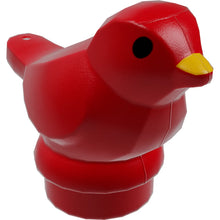 Part 41835pb01 - Bird, Small with Black Eyes and Bright Light Orange Beak Pattern