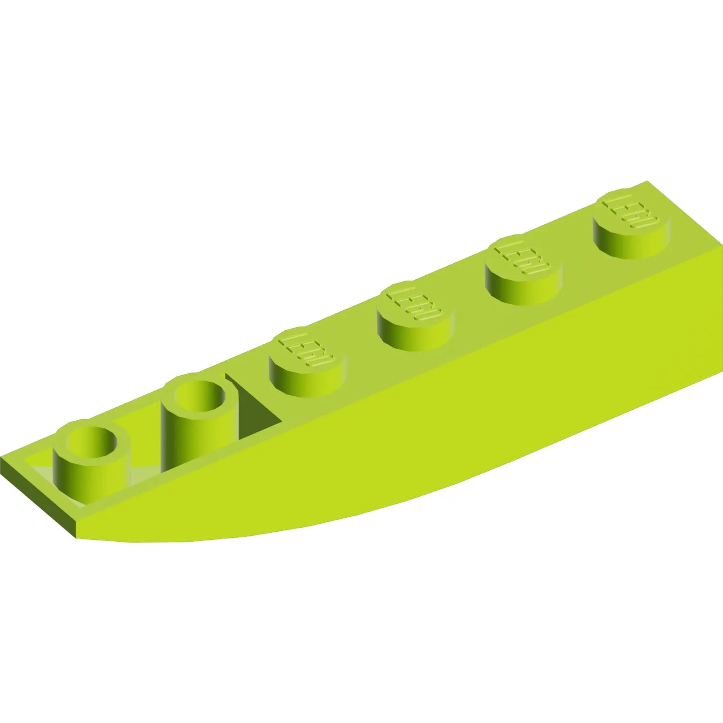 Part 42023 - Slope, Curved 6 x 1 Inverted