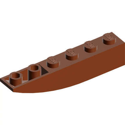 Part 42023 - Slope, Curved 6 x 1 Inverted