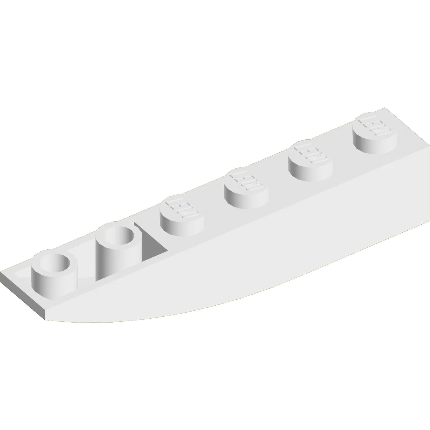 Part 42023 - Slope, Curved 6 x 1 Inverted