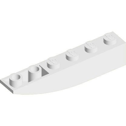 Part 42023 - Slope, Curved 6 x 1 Inverted