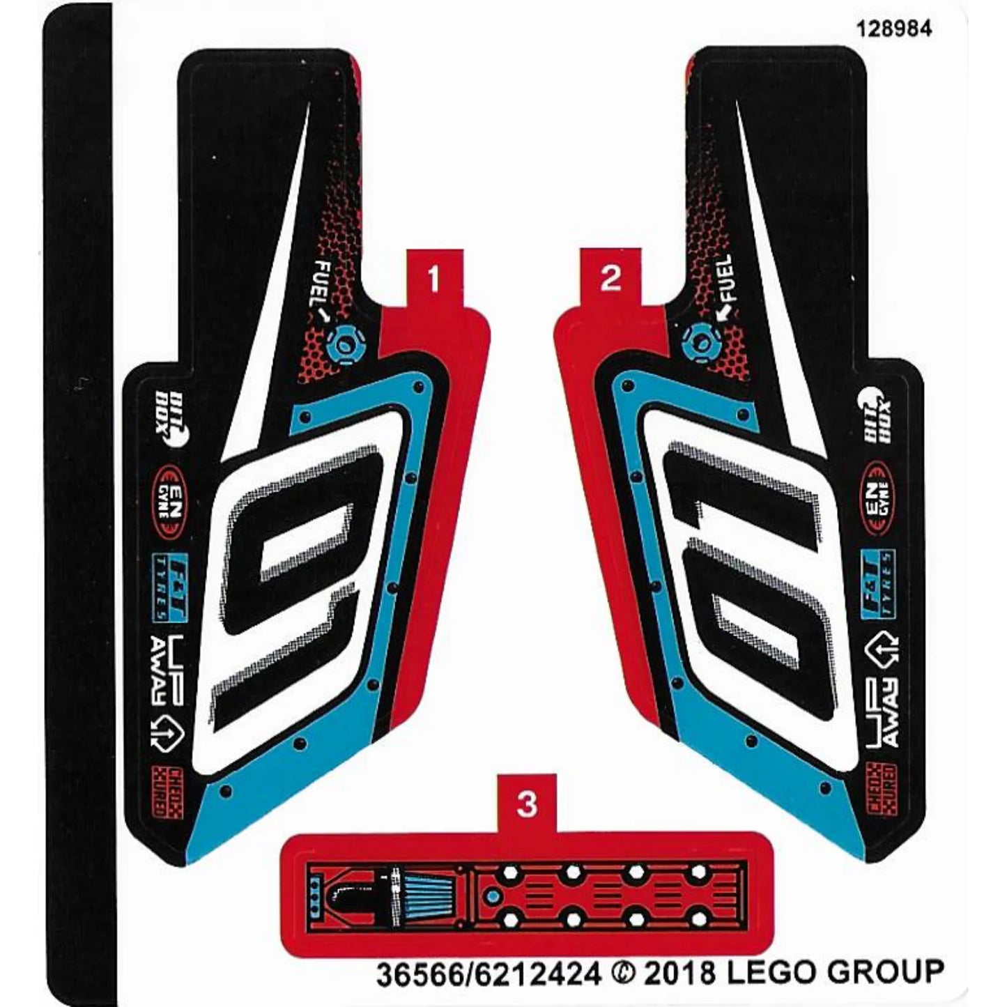 Part 42073stk01 - Sticker Sheet for Set 42073 - (36566/6212424)