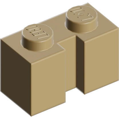 Part 4216 - Brick, Modified 1 x 2 with Channel