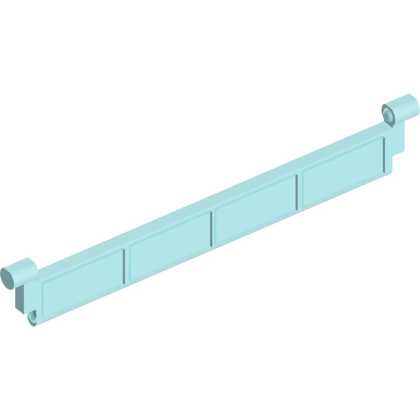 Part 4218 - Garage Roller Door Section without Handle