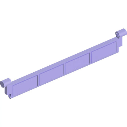 Part 4218 - Garage Roller Door Section without Handle