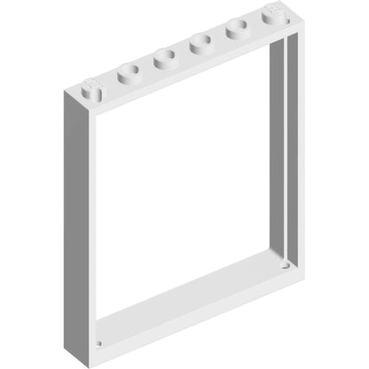 Part 42205 - Window 1 x 6 x 6 Flat Front