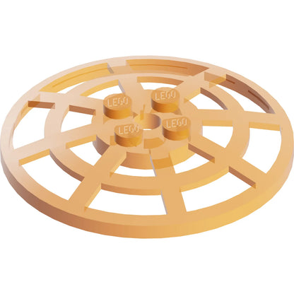 Part 4285b - Dish 6 x 6 Inverted (Radar) Webbed - Type 2 (Underside Attachment Positions at 90 degrees)