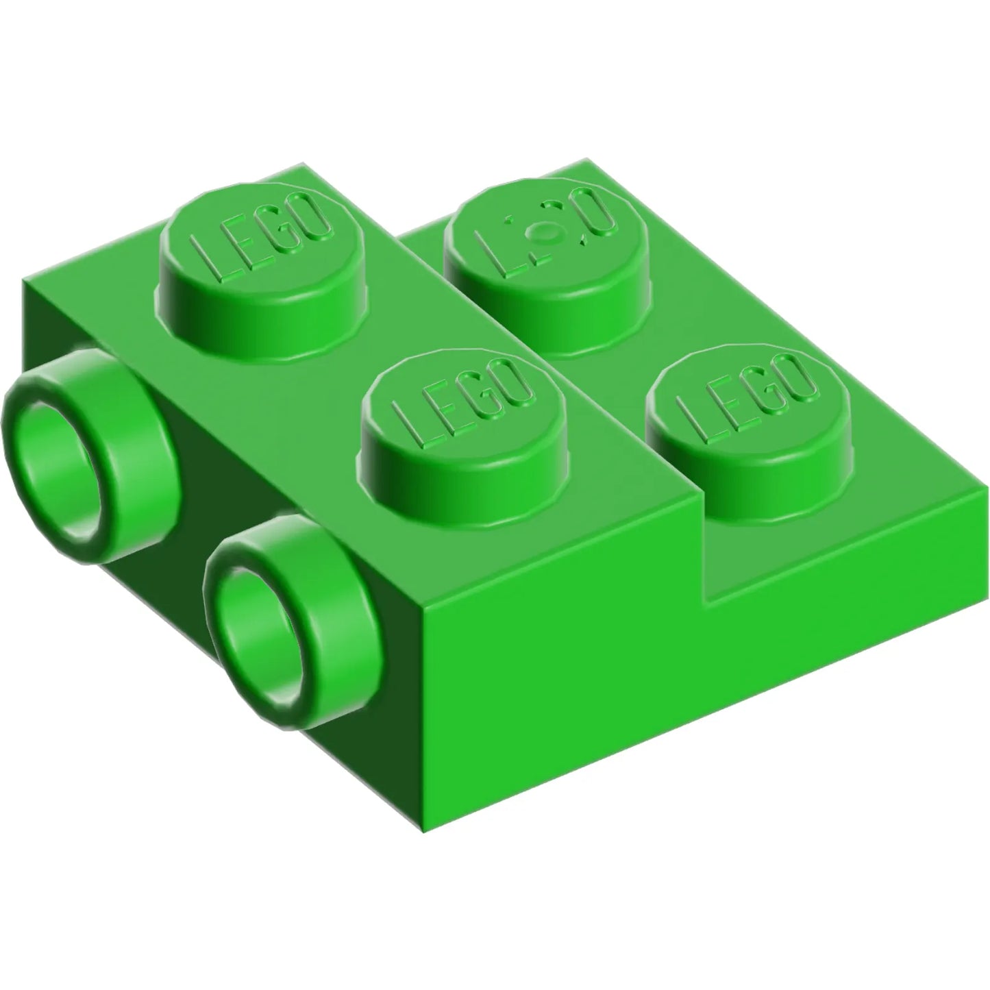 Teil 4304 - Platte, modifiziert 2 x 2 x 2/3 mit 2 Bolzen an der Seite - Hohlbodenrohr