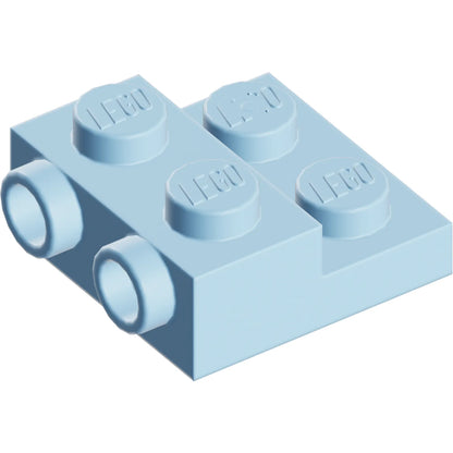 Teil 4304 - Platte, modifiziert 2 x 2 x 2/3 mit 2 Bolzen an der Seite - Hohlbodenrohr