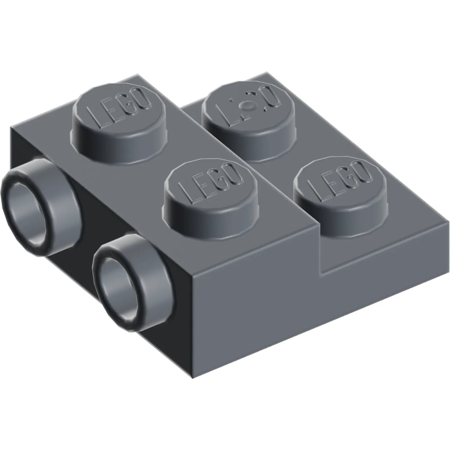 Teil 4304 - Platte, modifiziert 2 x 2 x 2/3 mit 2 Bolzen an der Seite - Hohlbodenrohr