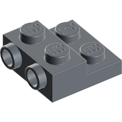 Teil 4304 - Platte, modifiziert 2 x 2 x 2/3 mit 2 Bolzen an der Seite - Hohlbodenrohr