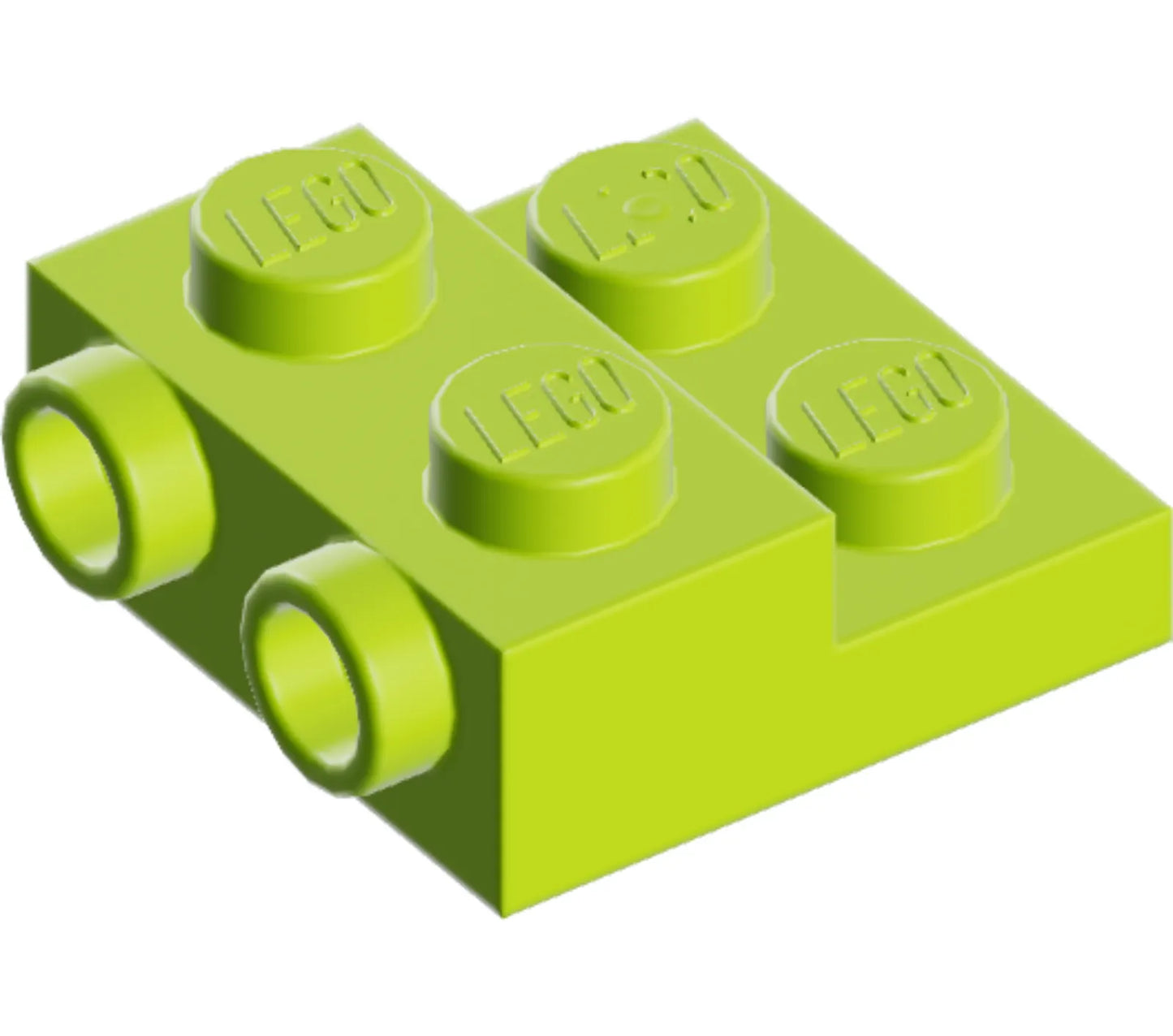 Part 4304 - Plate, Modified 2 x 2 x 2/3 with 2 Studs on Side - Hollow Bottom Tube