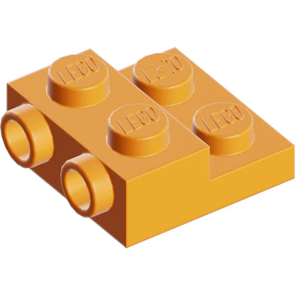 Teil 4304 - Platte, modifiziert 2 x 2 x 2/3 mit 2 Bolzen an der Seite - Hohlbodenrohr