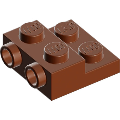 Teil 4304 - Platte, modifiziert 2 x 2 x 2/3 mit 2 Bolzen an der Seite - Hohlbodenrohr
