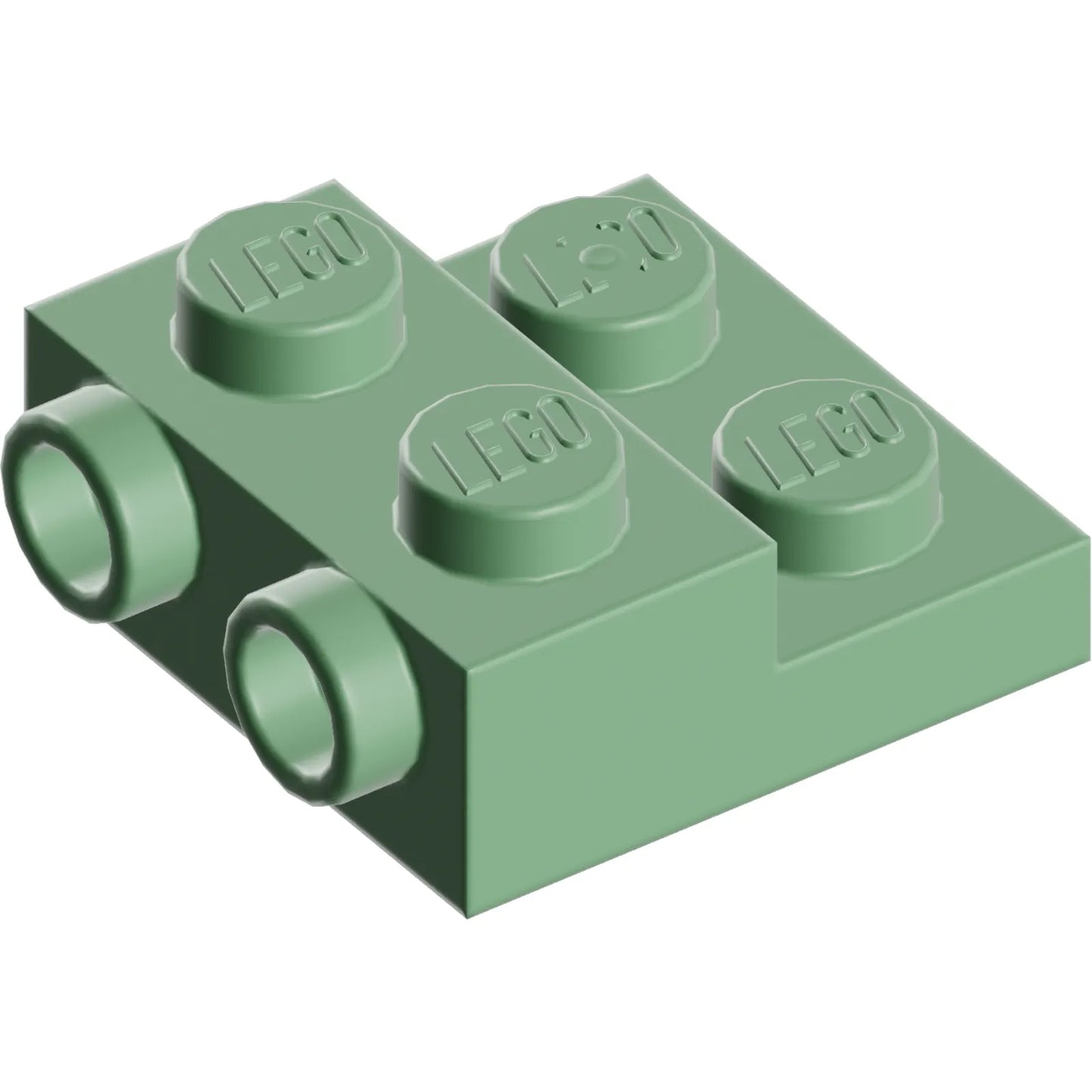 Teil 4304 - Platte, modifiziert 2 x 2 x 2/3 mit 2 Bolzen an der Seite - Hohlbodenrohr