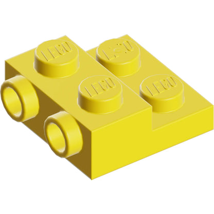 Teil 4304 - Platte, modifiziert 2 x 2 x 2/3 mit 2 Bolzen an der Seite - Hohlbodenrohr
