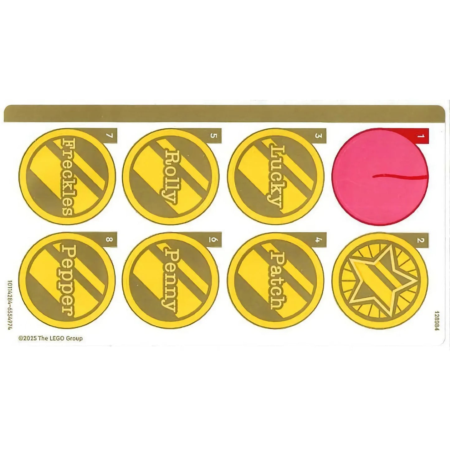 Part 43269stk01 - Sticker Sheet for Set 43269 - (10114284-6554974)