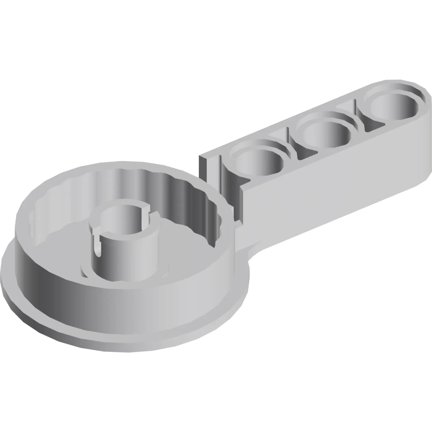 Part 44225 - Technic Rotation Joint Disk with Large Pin and 3L Liftarm Thick