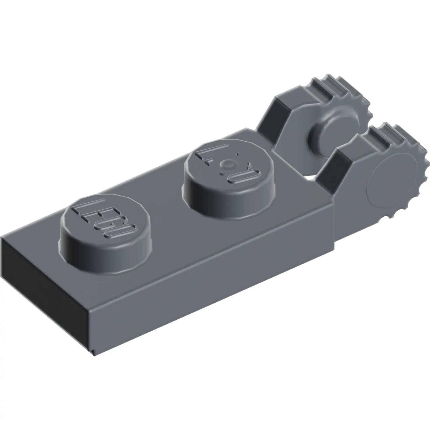 Part 44302 - Hinge Plate 1 x 2 Locking with 2 Fingers on End (Undetermined Type)