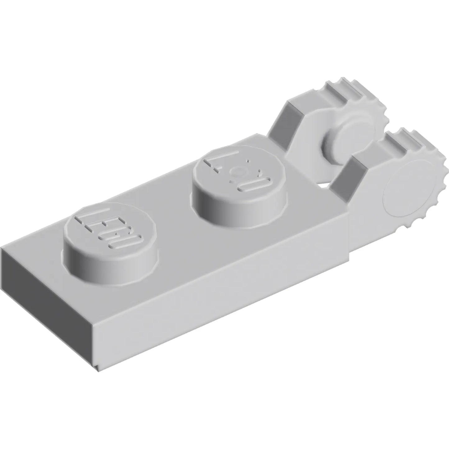 Part 44302 - Hinge Plate 1 x 2 Locking with 2 Fingers on End (Undetermined Type)