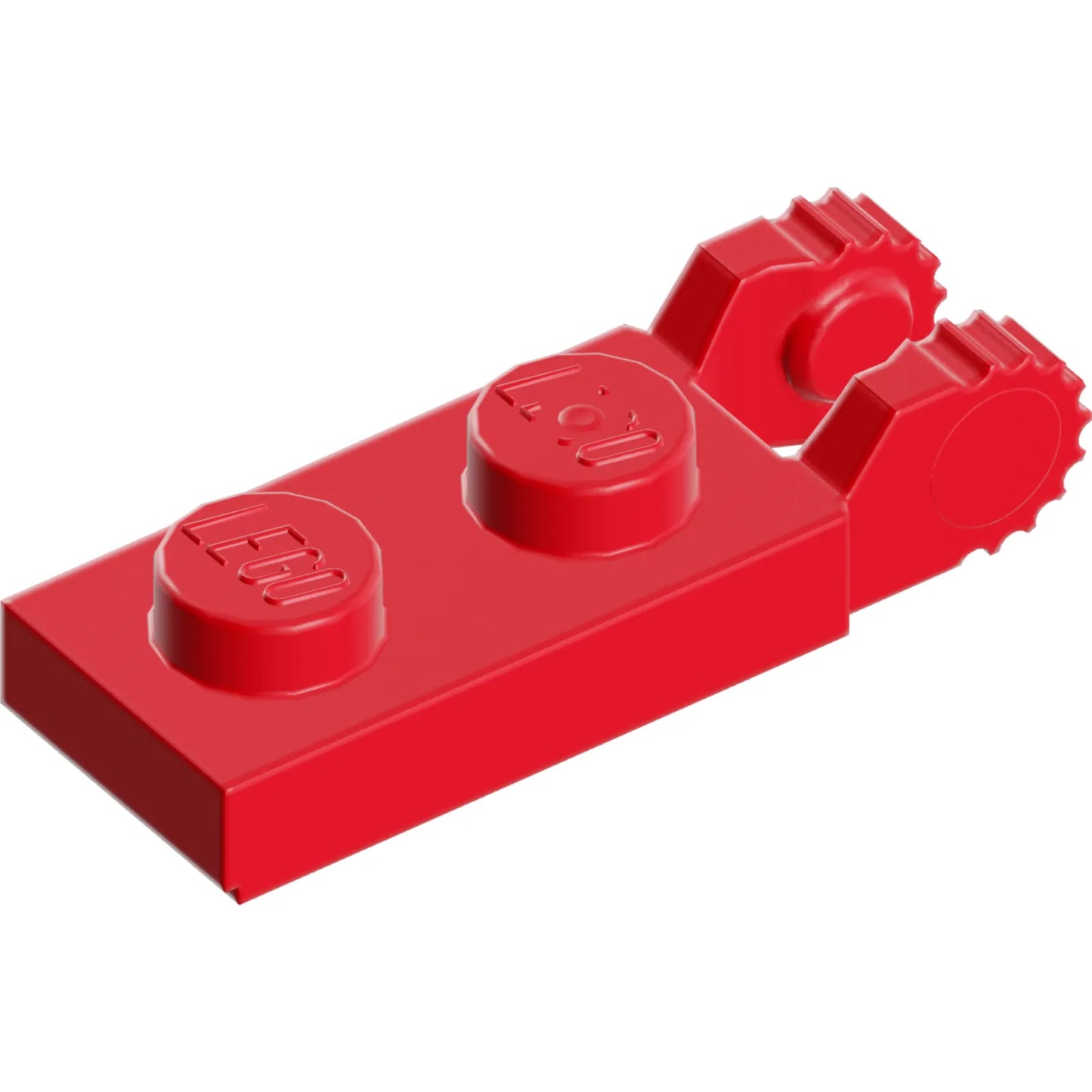 Part 44302 - Hinge Plate 1 x 2 Locking with 2 Fingers on End (Undetermined Type)