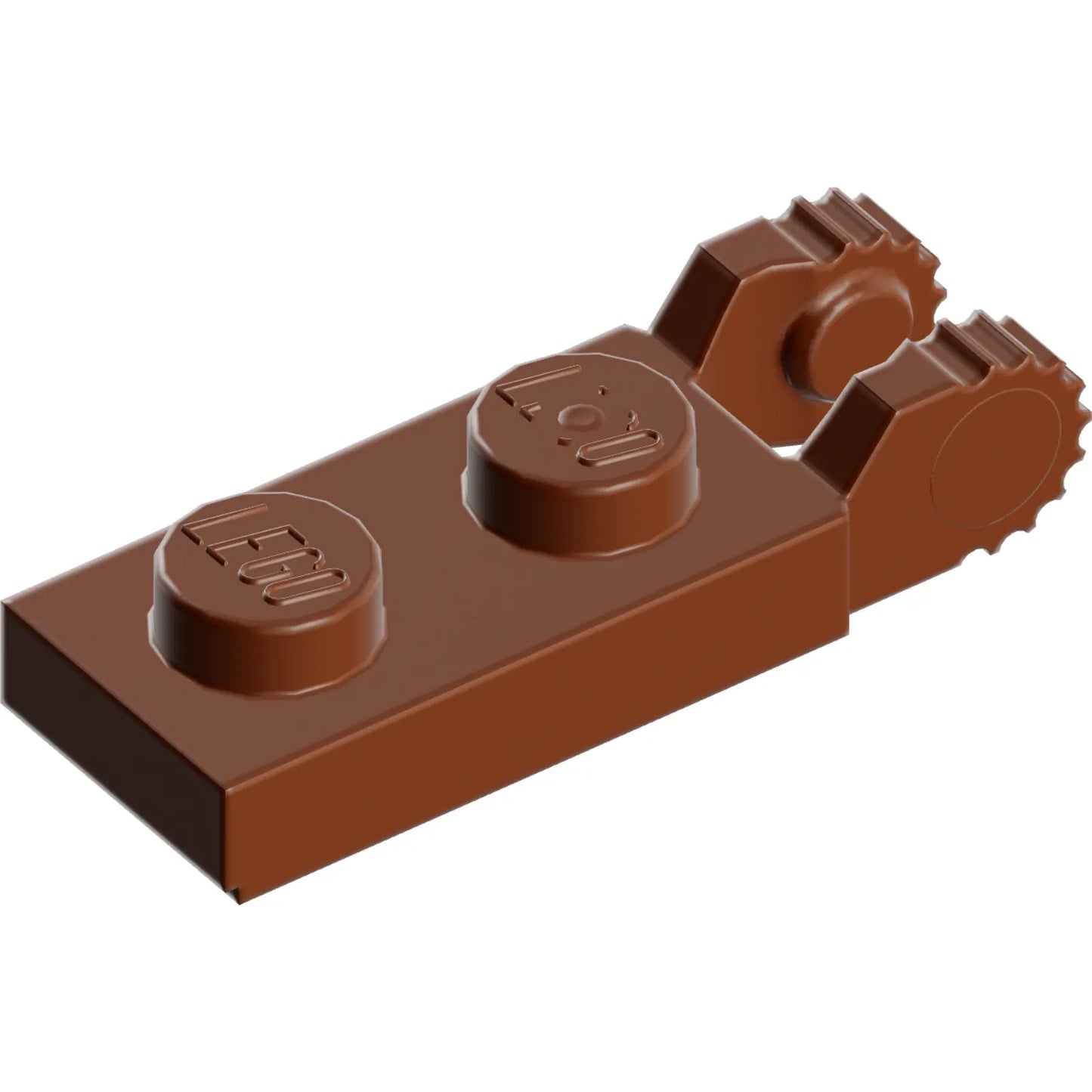 Part 44302 - Hinge Plate 1 x 2 Locking with 2 Fingers on End (Undetermined Type)
