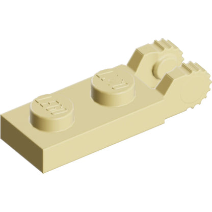 Part 44302 - Hinge Plate 1 x 2 Locking with 2 Fingers on End (Undetermined Type)