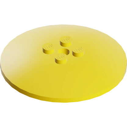 Part 44375b - Dish 6 x 6 Inverted (Radar) - Solid Studs