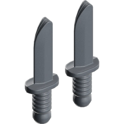 Part 44658 - Minifigure, Weapon Knives, 2 on Sprue