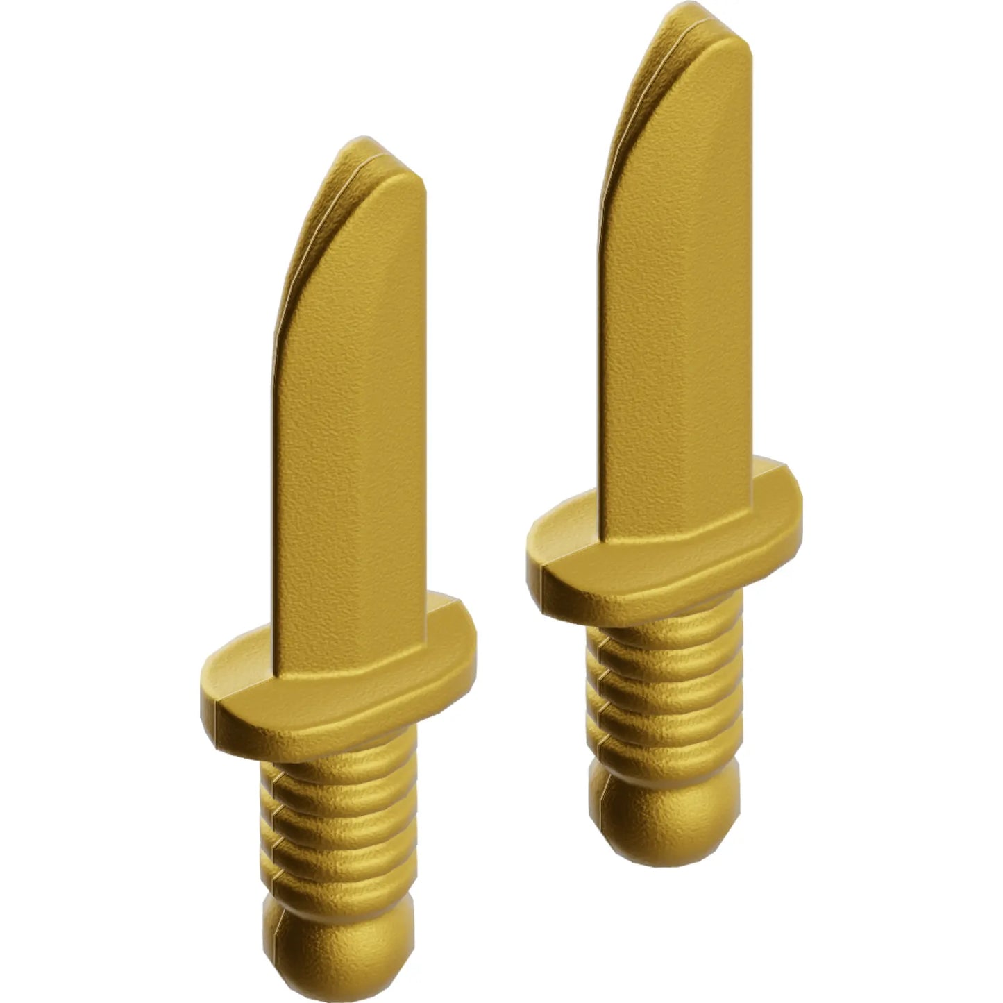 Part 44658 - Minifigure, Weapon Knives, 2 on Sprue