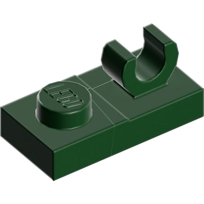 Part 44861 - Plate, Modified 1 x 2 with Open O Clip on Top