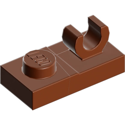 Teil 44861 - Platte, modifiziert 1 x 2 mit offenem O-Clip oben