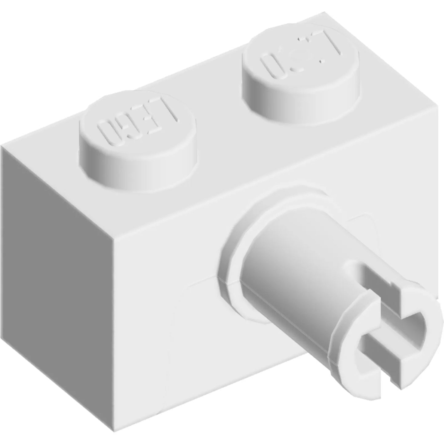 Teil 44865 - Stein, modifiziert 1 x 2 mit Stift und unterem Bolzenhalter