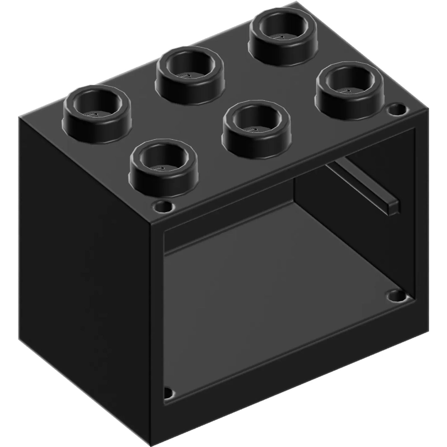 Part 4532b - Container, Cupboard 2 x 3 x 2 - Hollow Studs