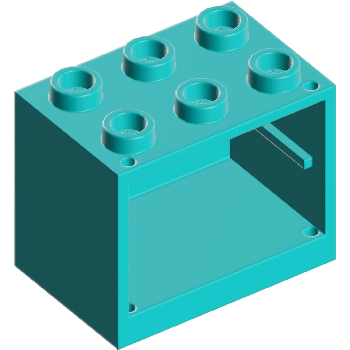 Part 4532b - Container, Cupboard 2 x 3 x 2 - Hollow Studs